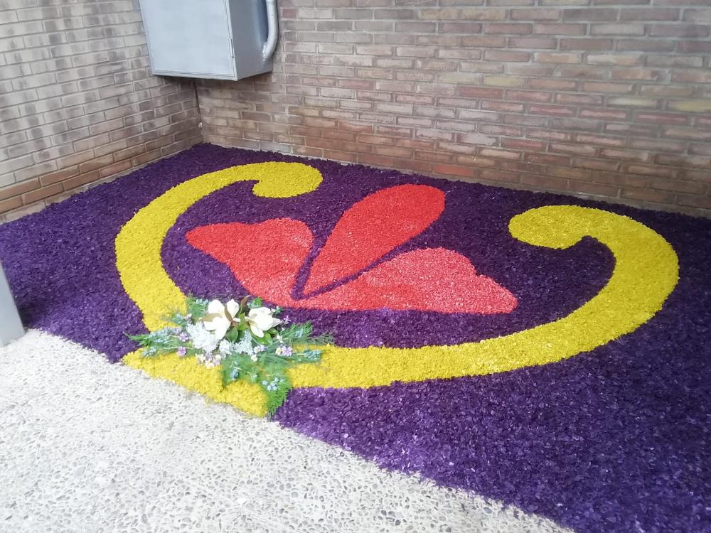 Imagen Fiesta de las alfombras en Tamarite