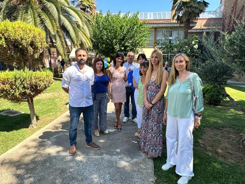 Imagen Presentación del parque biosaludable en la residencia de personas mayores de Tamarite