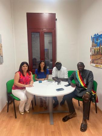 Imagen La Comarca de la Litera recibe al Alcalde de Sèfèto (Mali) para...