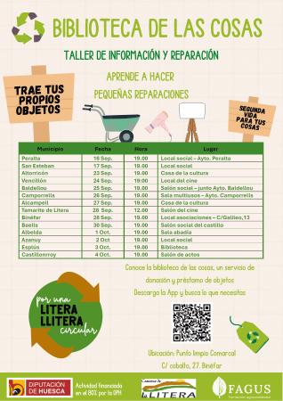 Imagen La Comarca de La Litera/Llitera impulsa la "Biblioteca de las...