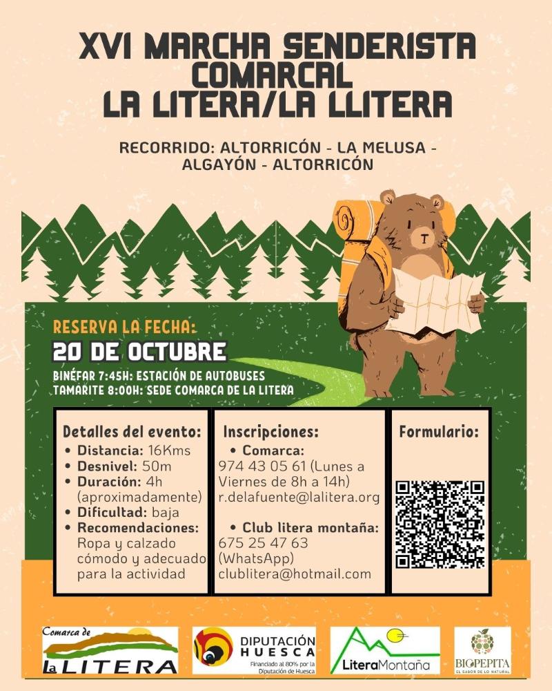 Imagen XVI Marcha Senderista Comarcal La Litera/La Llitera