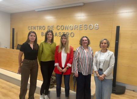 Imagen La presidenta de la Comarca de La Litera muestra su apoyo a la...