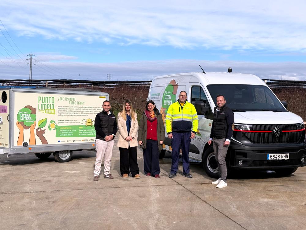 Imagen La Litera mejora el Punto Limpio Móvil: más servicio y cero emisiones con un furgón eléctrico