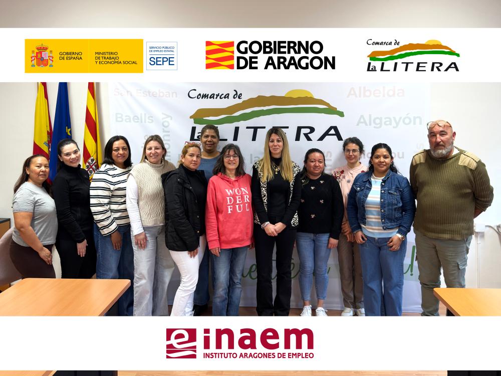 Imagen La Comarca de La Litera impulsa un programa de formación y empleo en el ámbito sociosanitario para 10 alumnas