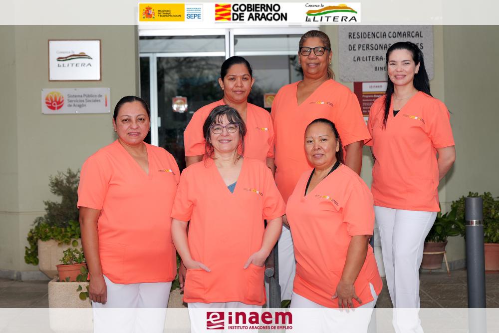 Imagen NDP - DIEZ ALUMNAS DEL PROGRAMA TÁNDEM DAN EL SALTO A LAS RESIDENCIAS COMARCALES DE LA LITERA EN LA RECTA FINAL DE SU FORMACIÓN